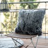 Mīksts un pūkains krēsla spilvens Samba 595 Cushion in Antracite, 40x40 cm Materials: 100% acrylic Ražots Vācijā