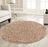 Paklājs apaļš Shaggy Dream Lafis 1500 beige, 120x120 cm Paklājs no Vācijas Cena 33eur. www.paklajiunpaklaji.lv Bezmaksas piegāde visā Latvijā.