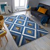 Ģeometrisks Raksts Paklājs HC Palma blue/ochre, 120x170 cm Paklājs no Turcijas Cena 63eur. Bezmaksas Piegāde visā Latvijā www.paklajiunpaklaji.lv