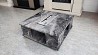 Žurnala galdiņš no dabīga marmora (roku darbs - ekskluzīvs ekzemplars) ar iebūvētu biokamīnu Kratki Delta. GxPxD: 550x550x220mm Izgatavojam ...