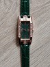Продаю женские часы модные квадратные кварцевые браслет,. зеленый циферблат простые кожаные роскошные женские часы. Длина ремешка для часов: ...