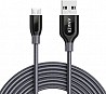 Продам или обменяю на что-то очень качественный кабель Anker PowerLine+ USB - Micro USB (3 м). Крепкий, надёжный, длинный, поддерживает ...