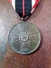 Медаль Креста Военных заслуг (KVK Kriegsverdienst Medaille 1939 mit Band). Возможна отправка Омнивой за счет покупателя (+3 евро).