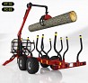 NEW FORESTER FT-10! FORESTER maiden carrier mounted and trailer coupling crane manipulators and profile attachable equipment are specially...