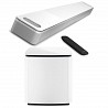 Bose Smart Soundbar 900, White with Bass Module 700 for Soundbar, Arctic White Tas ir jauns, oriģinālajā iepakojumā. Nāk ar ražotāja garantiju ...