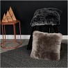 Mīksts un pūkains krēsla spilvens Samba 595 Cushion in Taupe, 40x40 cm Materials: 100% acrylic Ražots Vācijā