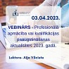 VEBINĀRS - Profesionālā apmācība vai kvalifikācijas paaugstināšanas aktualitātes 2023. gadā; vienošanās par apmācību un izdevumu atmaksu. ...