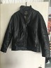 Кожаная мужская куртка blue leather. размер L. цена 35 евро