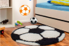 Bernu miksts paklājs futbola bumba 6001 black, 120x120 cm Paklājs no Vācijas Cena 33eur. www.paklajiunpaklaji.lv Bezmaksas piegāde visā Latvijā.