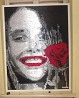 Продаю оригинальную картину "Девушка с розой"- ручная работа, шелковая мозаика из 7.5 тысяч квадратиков из шелковых лент. Белая рама под ...